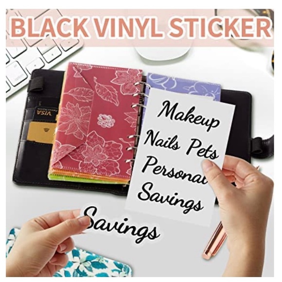 Brand New/Unused Budget Binder with Label Stickers - Picture 8 of 15